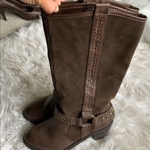 Sketchers brown boots size 6.5